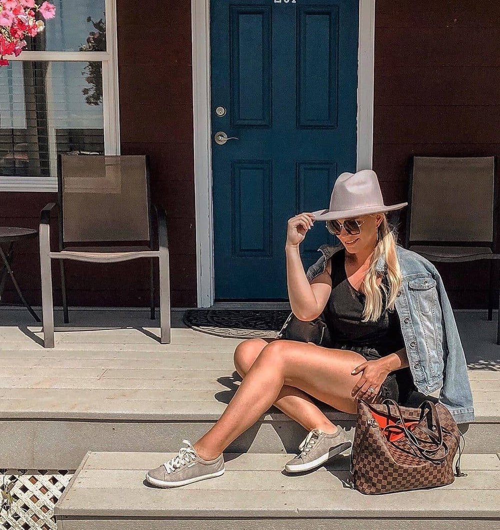 Staying Calm, Cool, and Collected At Home in Taos Active Sneakers